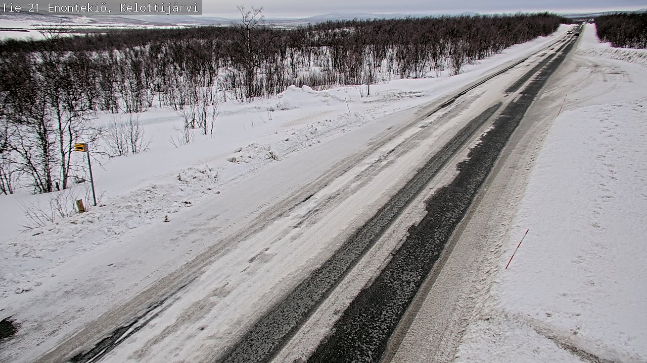 Kelikamerat Kuva Tie 21 Enontekiö, Kelottijärvi, Enontekiö, Lappi