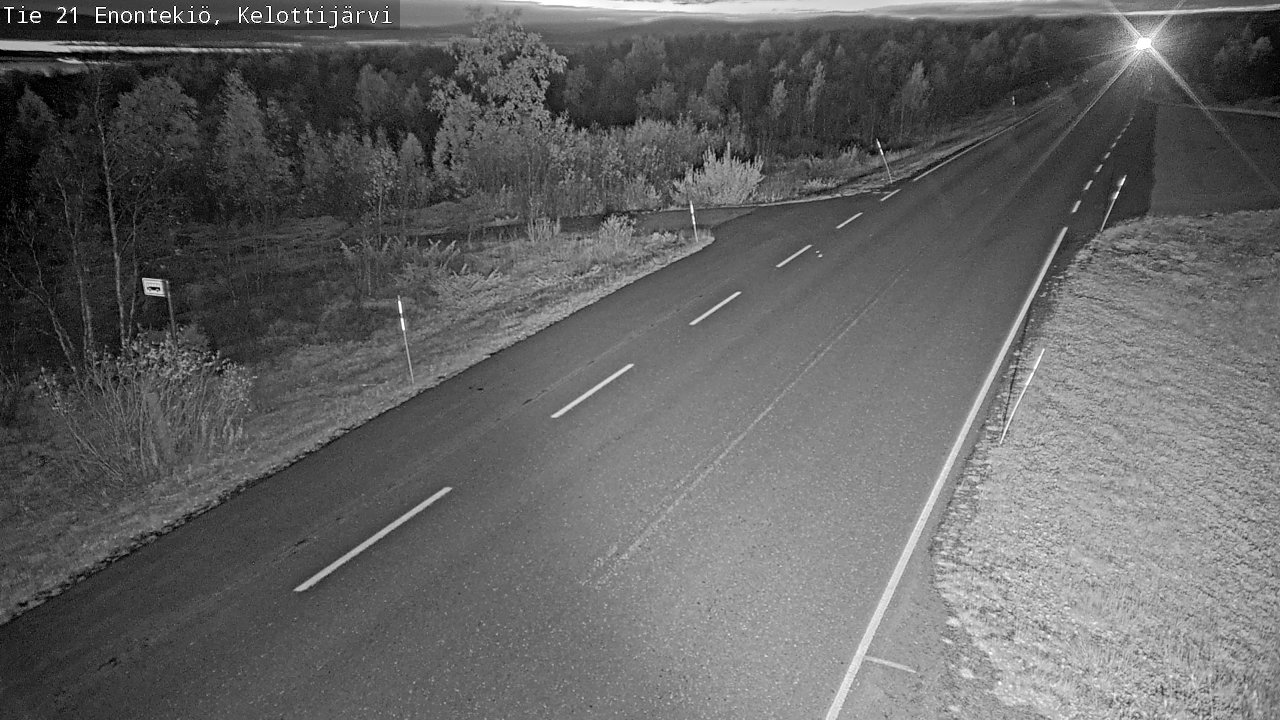 Kelikamerat Kuva Tie 21 Enontekiö, Kelottijärvi, Enontekiö, Lappi