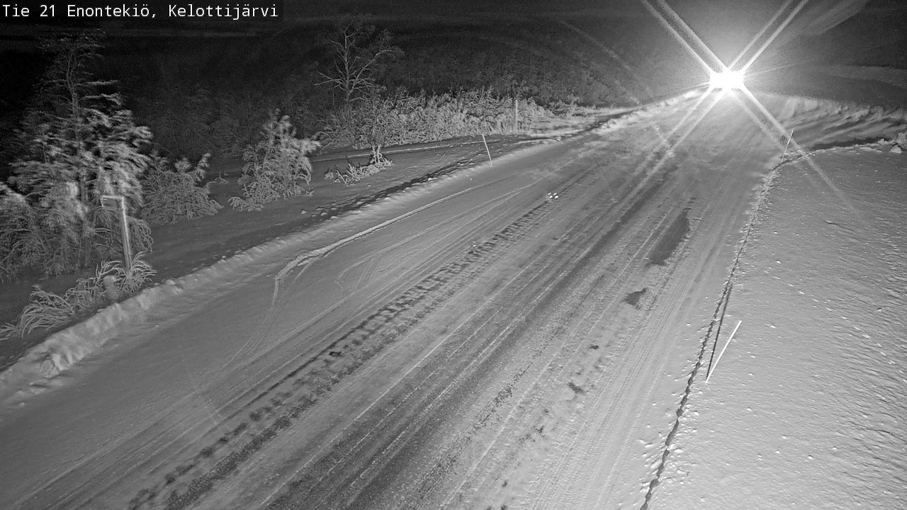 Kelikamerat Kuva Tie 21 Enontekiö, Kelottijärvi, Enontekiö, Lappi