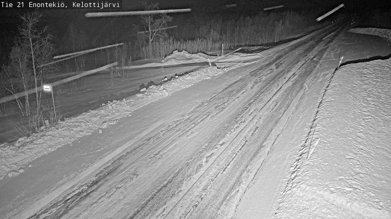 Kelikamerat Kuva Tie 21 Enontekiö, Kelottijärvi, Enontekiö, Lappi