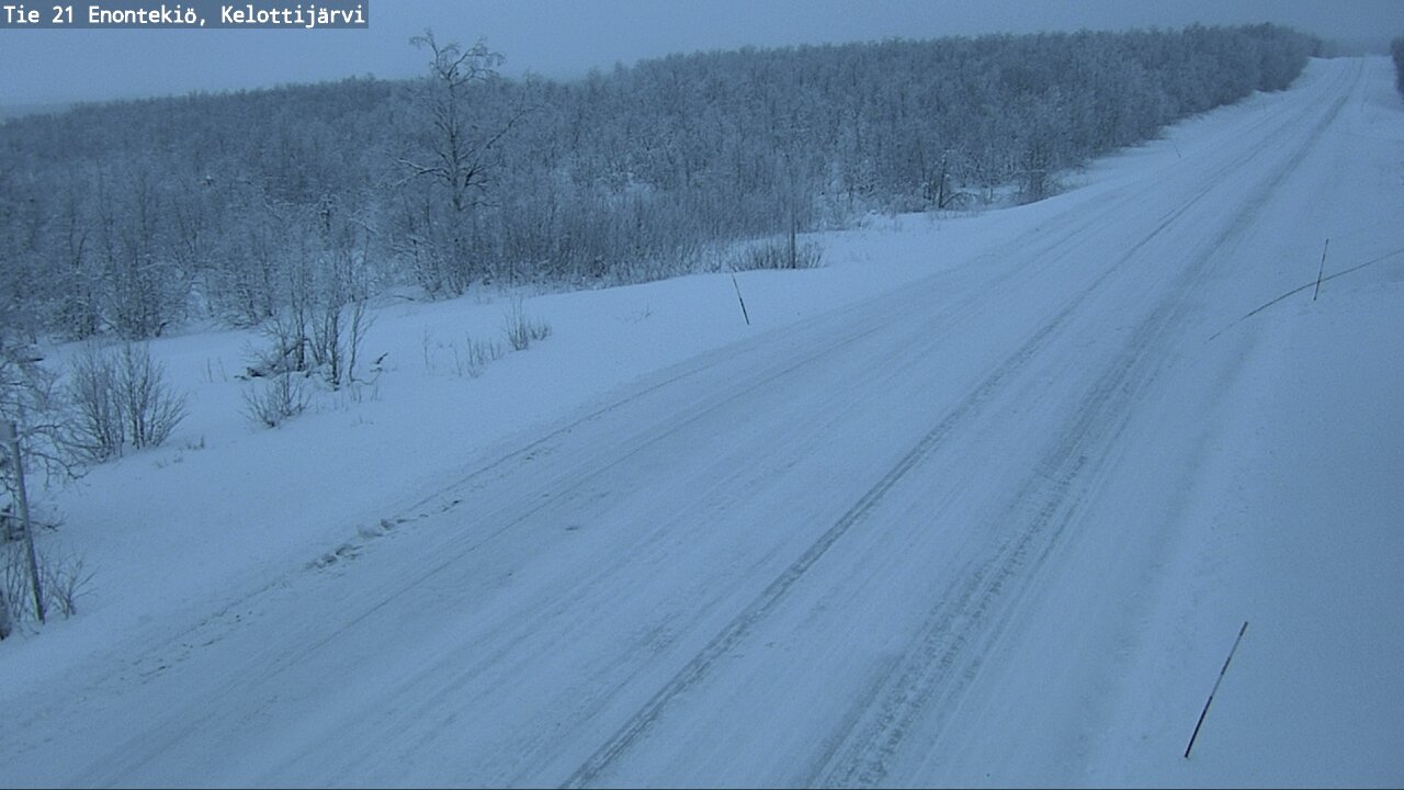 Kelikamerat Kuva Tie 21 Enontekiö, Kelottijärvi, Enontekiö, Lappi