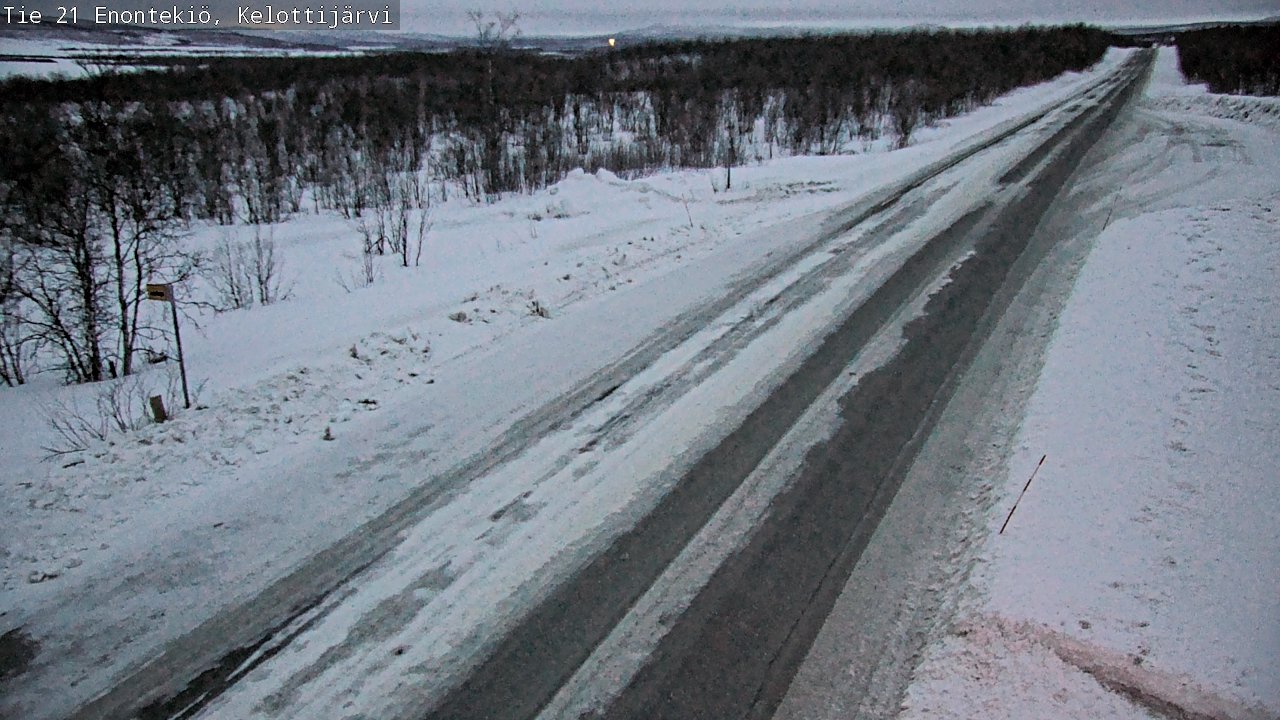 Kelikamerat Kuva Tie 21 Enontekiö, Kelottijärvi, Enontekiö, Lappi