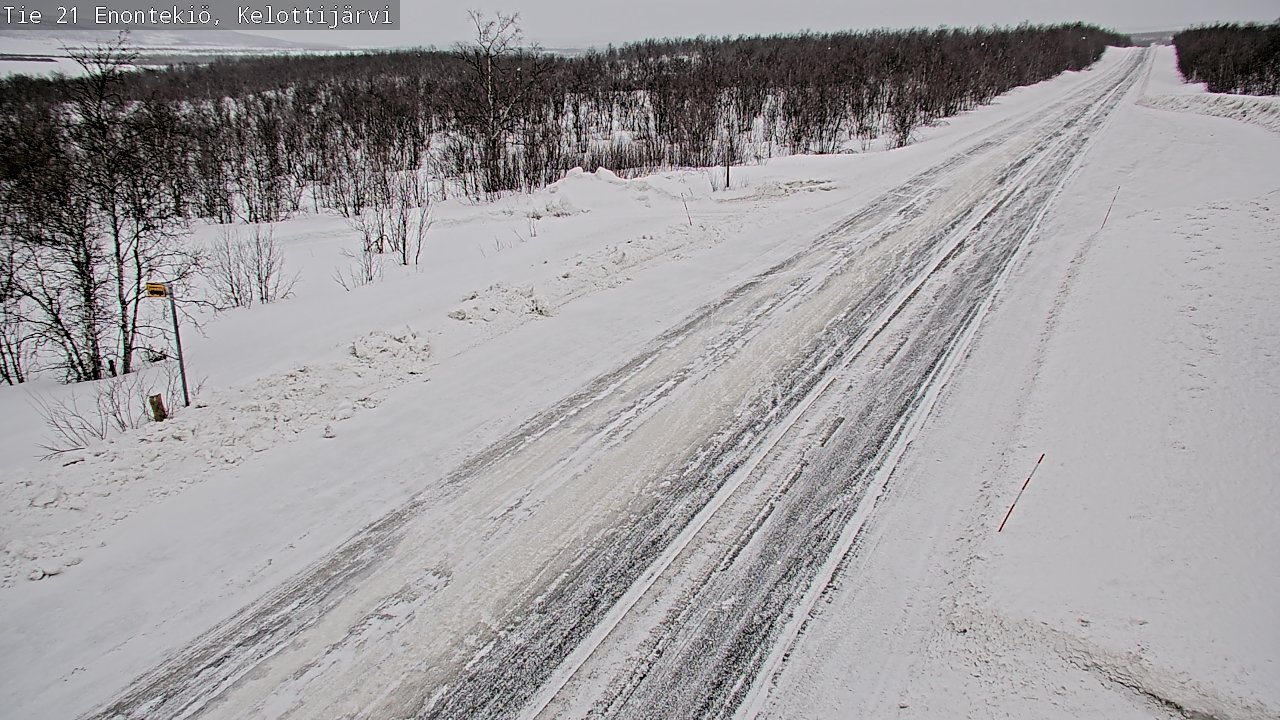 Kelikamerat Kuva Tie 21 Enontekiö, Kelottijärvi, Enontekiö, Lappi