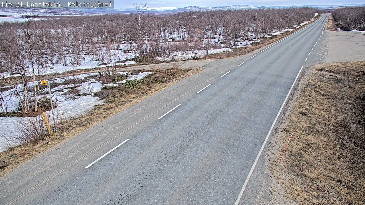 Kelikamerat Kuva Tie 21 Enontekiö, Kelottijärvi, Enontekiö, Lappi
