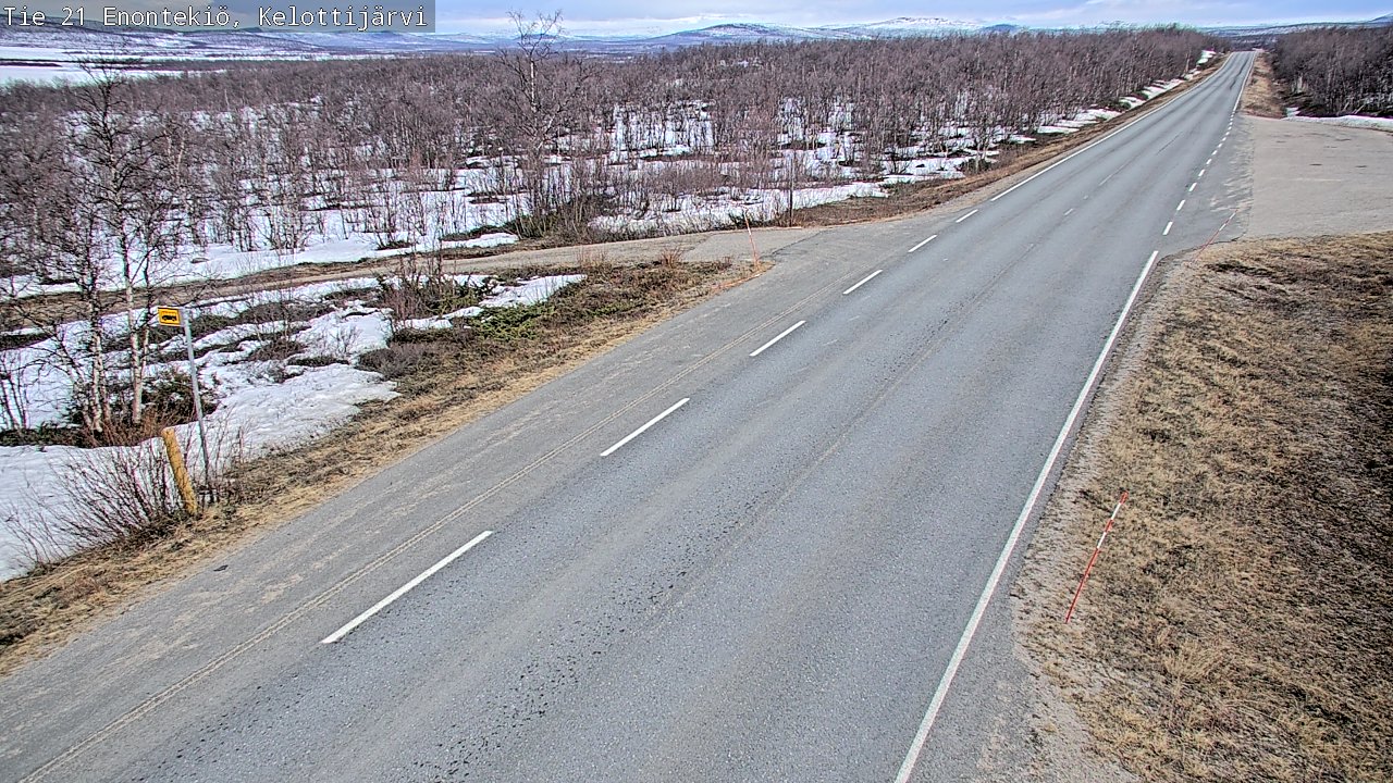 Kelikamerat Kuva Tie 21 Enontekiö, Kelottijärvi, Enontekiö, Lappi