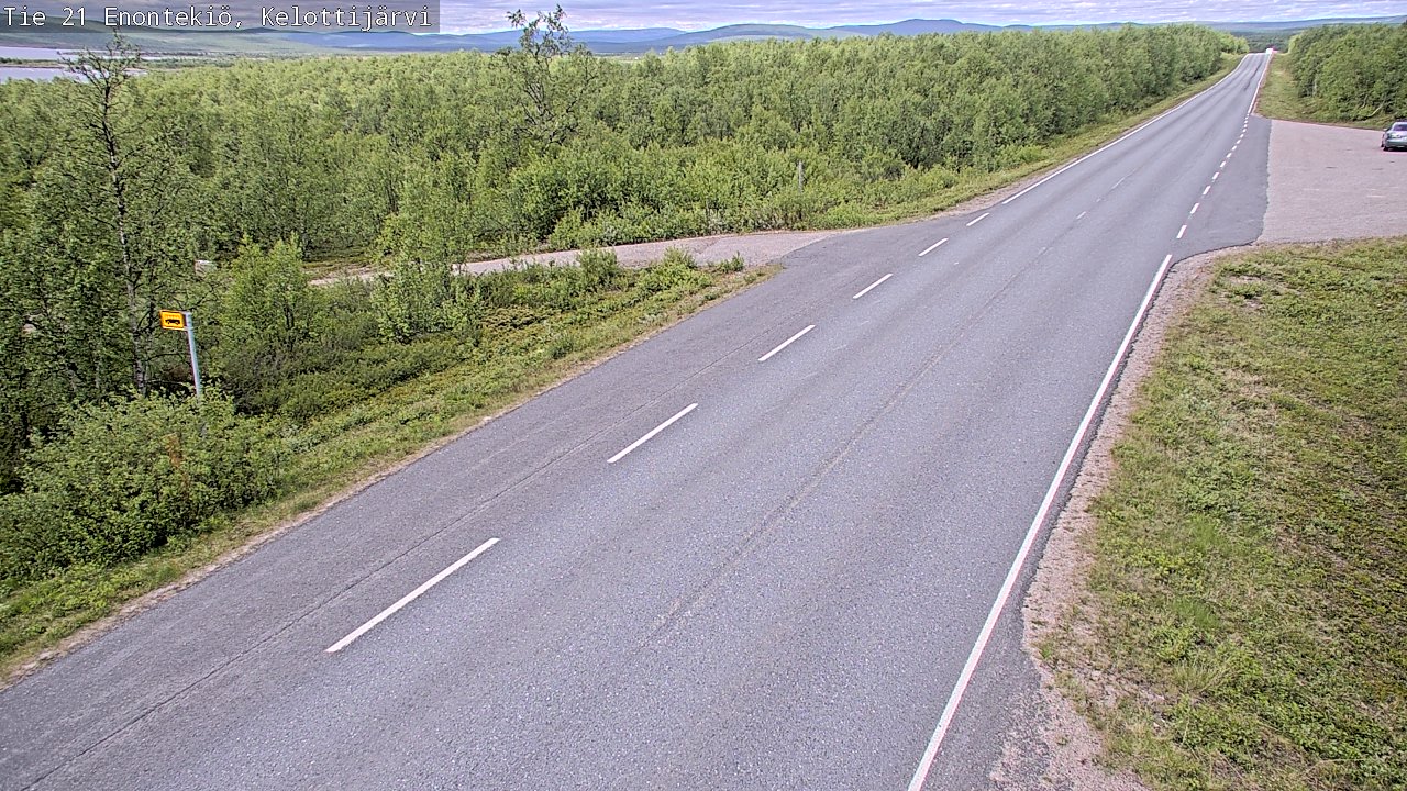Kelikamerat Kuva Tie 21 Enontekiö, Kelottijärvi, Enontekiö, Lappi