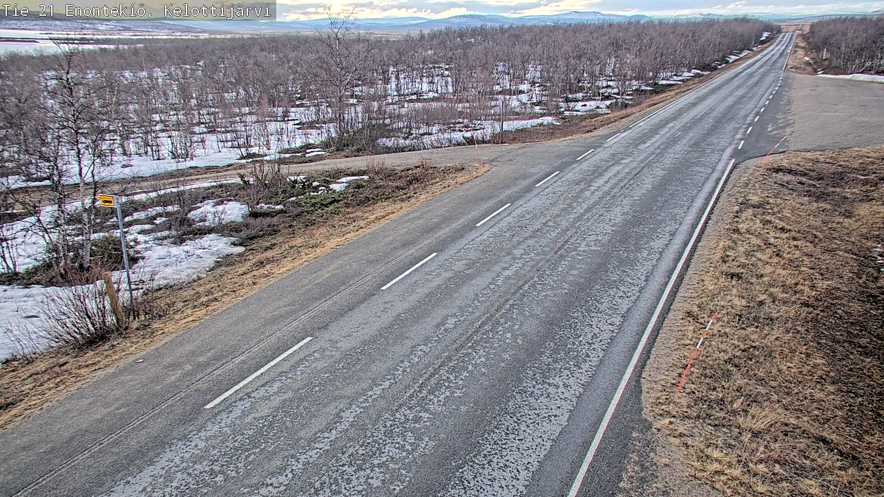 Kelikamerat Kuva Tie 21 Enontekiö, Kelottijärvi, Enontekiö, Lappi