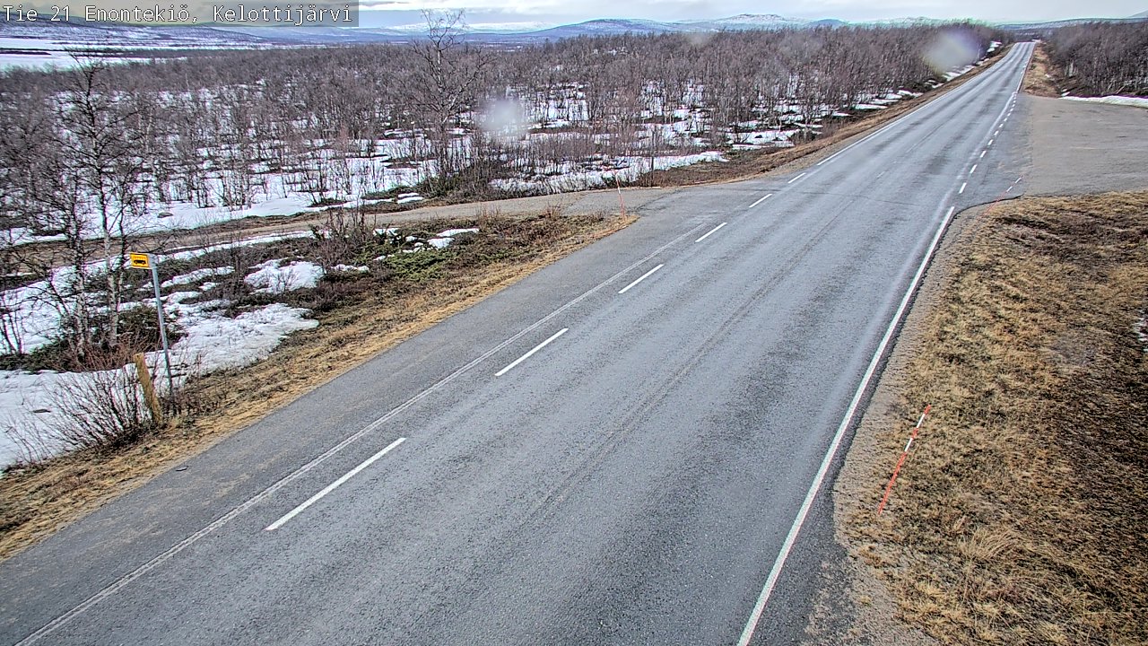 Kelikamerat Kuva Tie 21 Enontekiö, Kelottijärvi, Enontekiö, Lappi