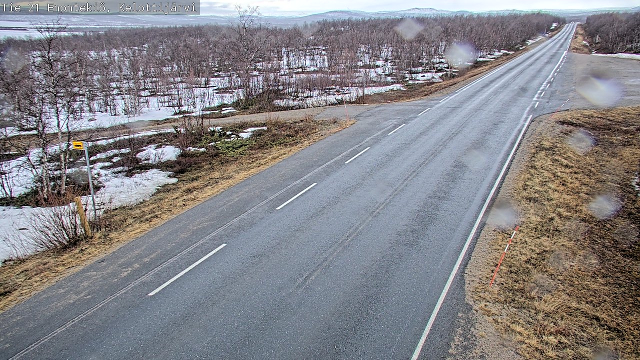 Kelikamerat Kuva Tie 21 Enontekiö, Kelottijärvi, Enontekiö, Lappi