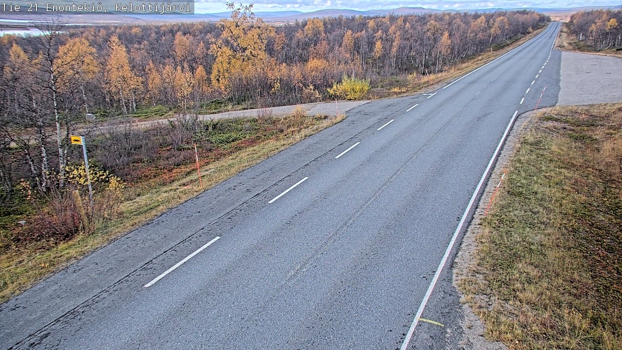 Kelikamerat Kuva Tie 21 Enontekiö, Kelottijärvi, Enontekiö, Lappi
