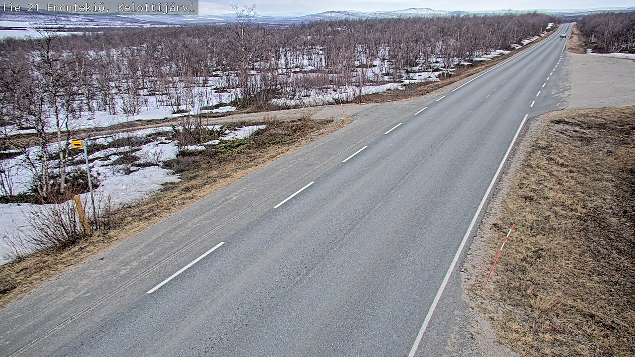 Kelikamerat Kuva Tie 21 Enontekiö, Kelottijärvi, Enontekiö, Lappi