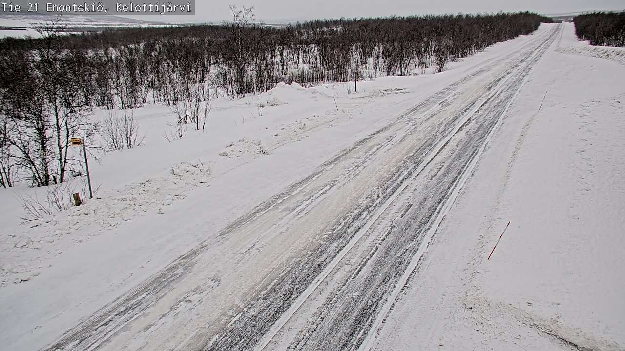 Kelikamerat Kuva Tie 21 Enontekiö, Kelottijärvi, Enontekiö, Lappi
