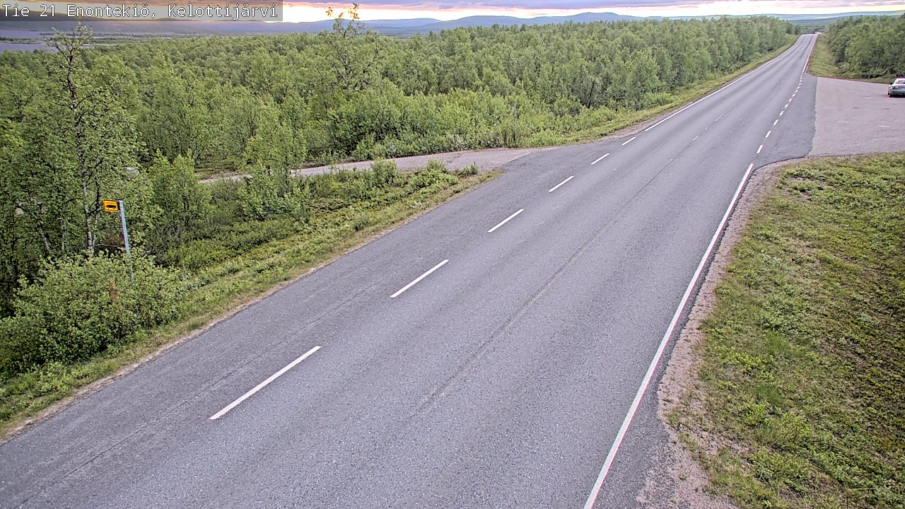 Kelikamerat Kuva Tie 21 Enontekiö, Kelottijärvi, Enontekiö, Lappi