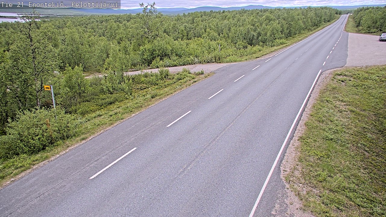 Kelikamerat Kuva Tie 21 Enontekiö, Kelottijärvi, Enontekiö, Lappi