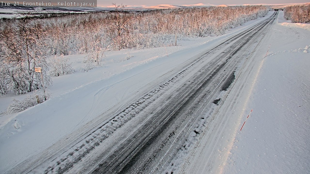 Kelikamerat Kuva Tie 21 Enontekiö, Kelottijärvi, Enontekiö, Lappi