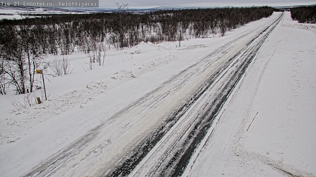 Kelikamerat Kuva Tie 21 Enontekiö, Kelottijärvi, Enontekiö, Lappi