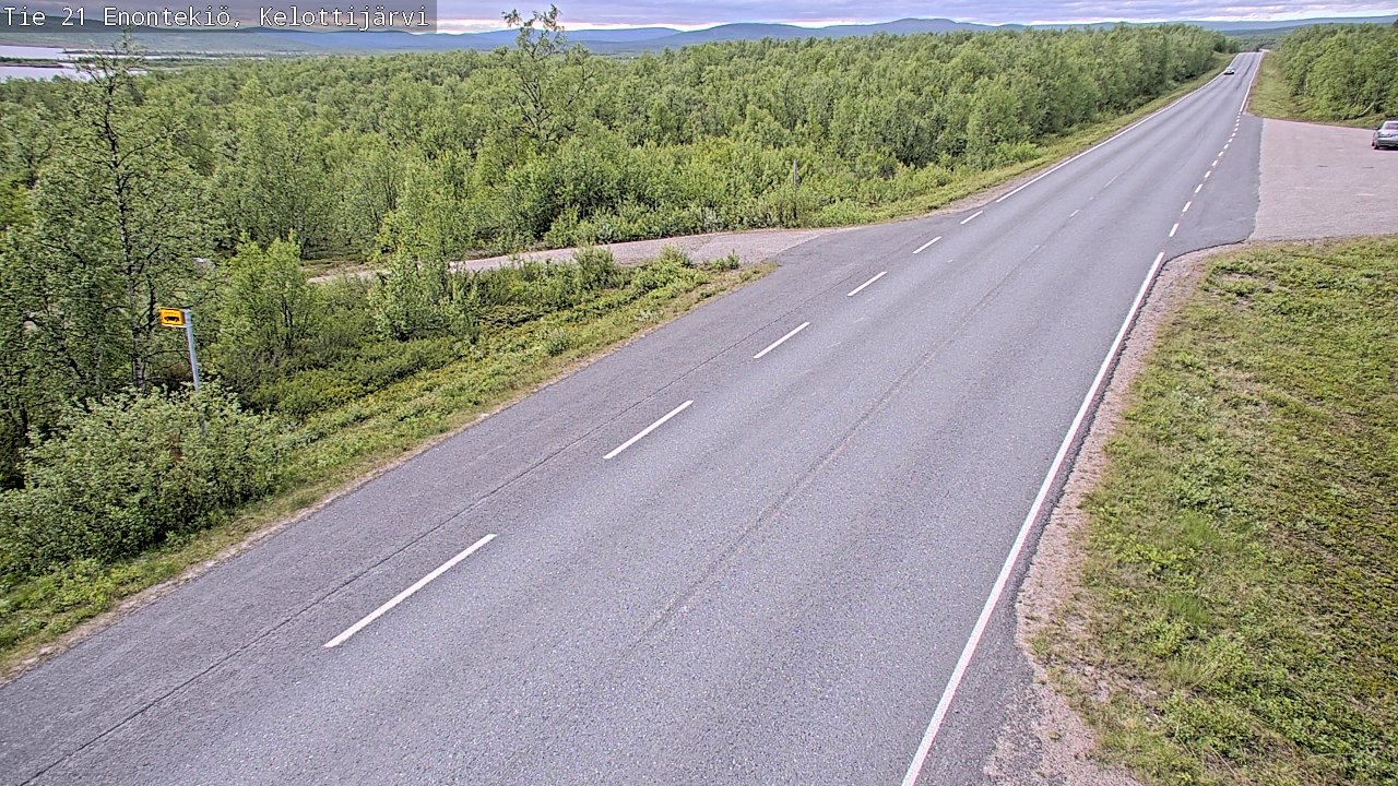 Kelikamerat Kuva Tie 21 Enontekiö, Kelottijärvi, Enontekiö, Lappi