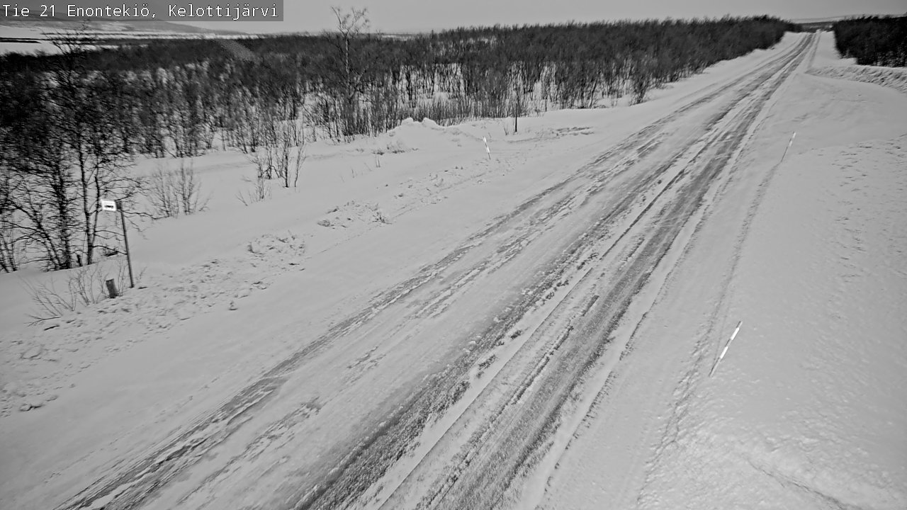 Kelikamerat Kuva Tie 21 Enontekiö, Kelottijärvi, Enontekiö, Lappi