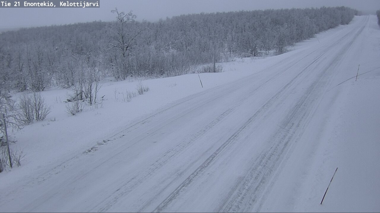 Kelikamerat Kuva Tie 21 Enontekiö, Kelottijärvi, Enontekiö, Lappi
