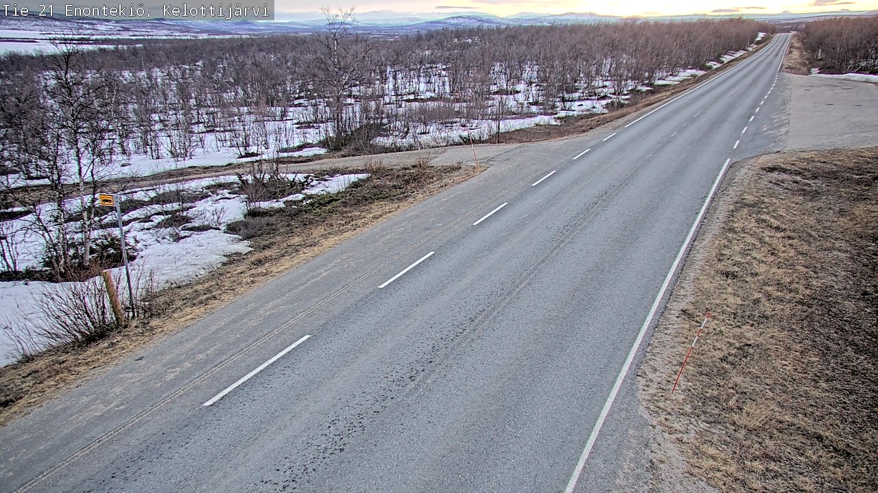 Kelikamerat Kuva Tie 21 Enontekiö, Kelottijärvi, Enontekiö, Lappi