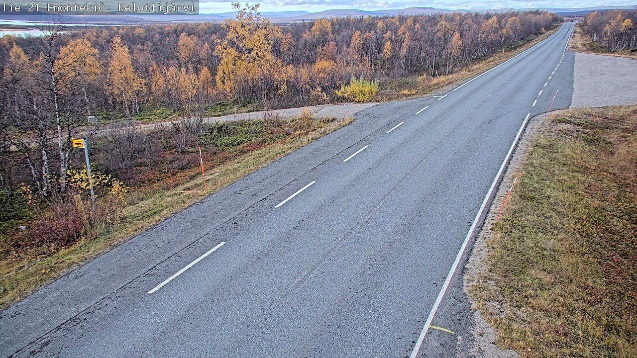 Kelikamerat Kuva Tie 21 Enontekiö, Kelottijärvi, Enontekiö, Lappi