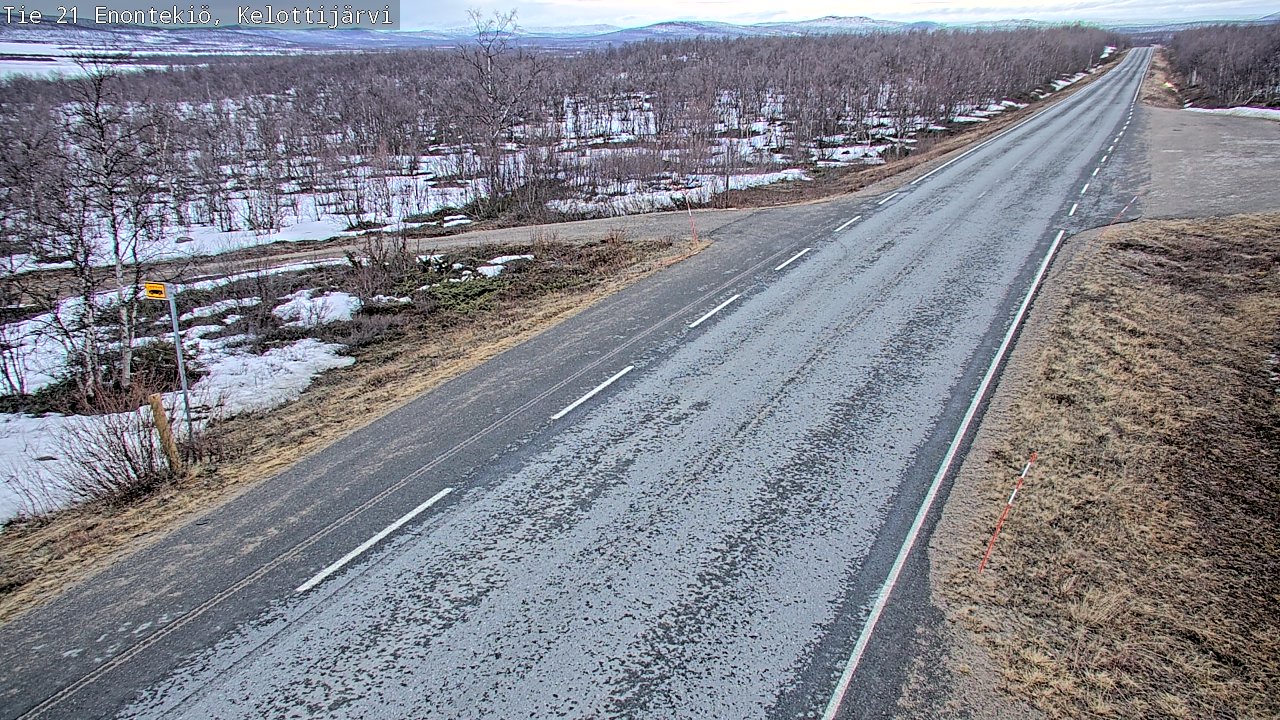 Kelikamerat Kuva Tie 21 Enontekiö, Kelottijärvi, Enontekiö, Lappi