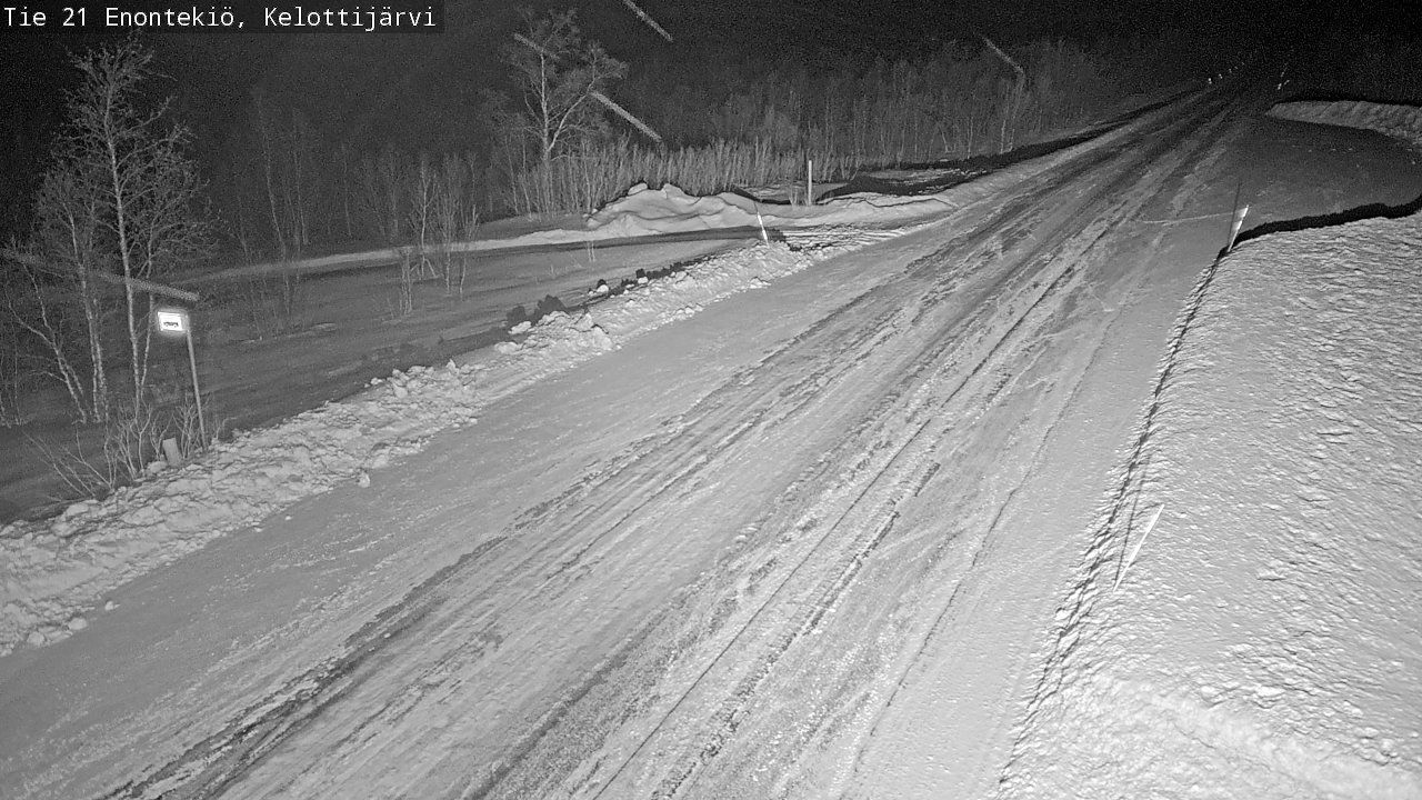 Kelikamerat Kuva Tie 21 Enontekiö, Kelottijärvi, Enontekiö, Lappi