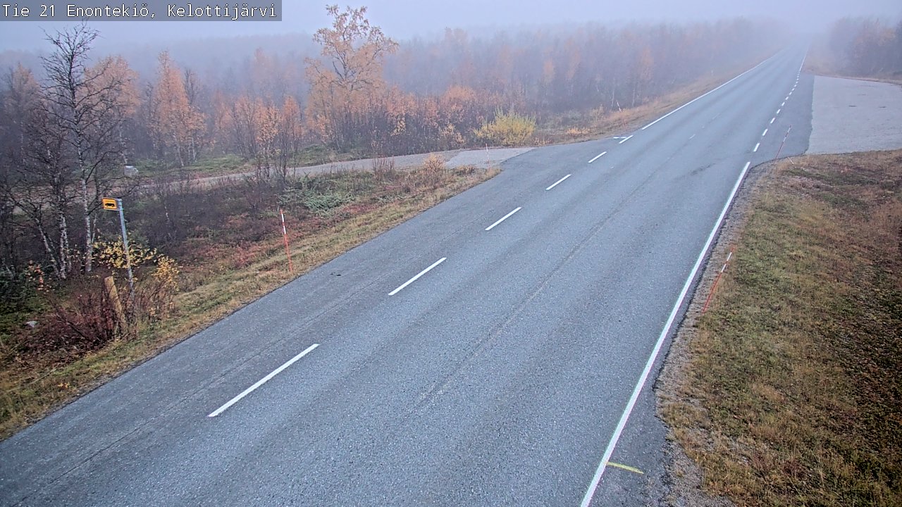 Kelikamerat Kuva Tie 21 Enontekiö, Kelottijärvi, Enontekiö, Lappi