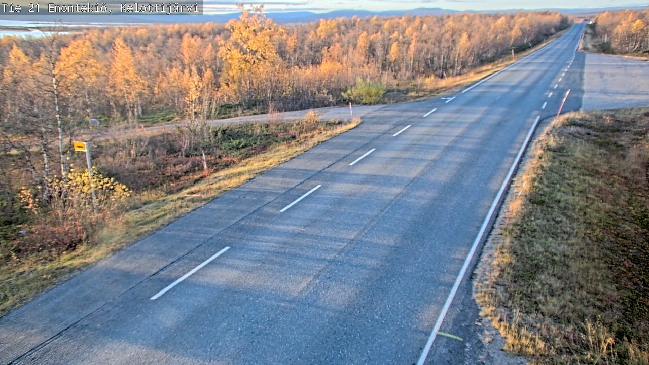Kelikamerat Kuva Tie 21 Enontekiö, Kelottijärvi, Enontekiö, Lappi