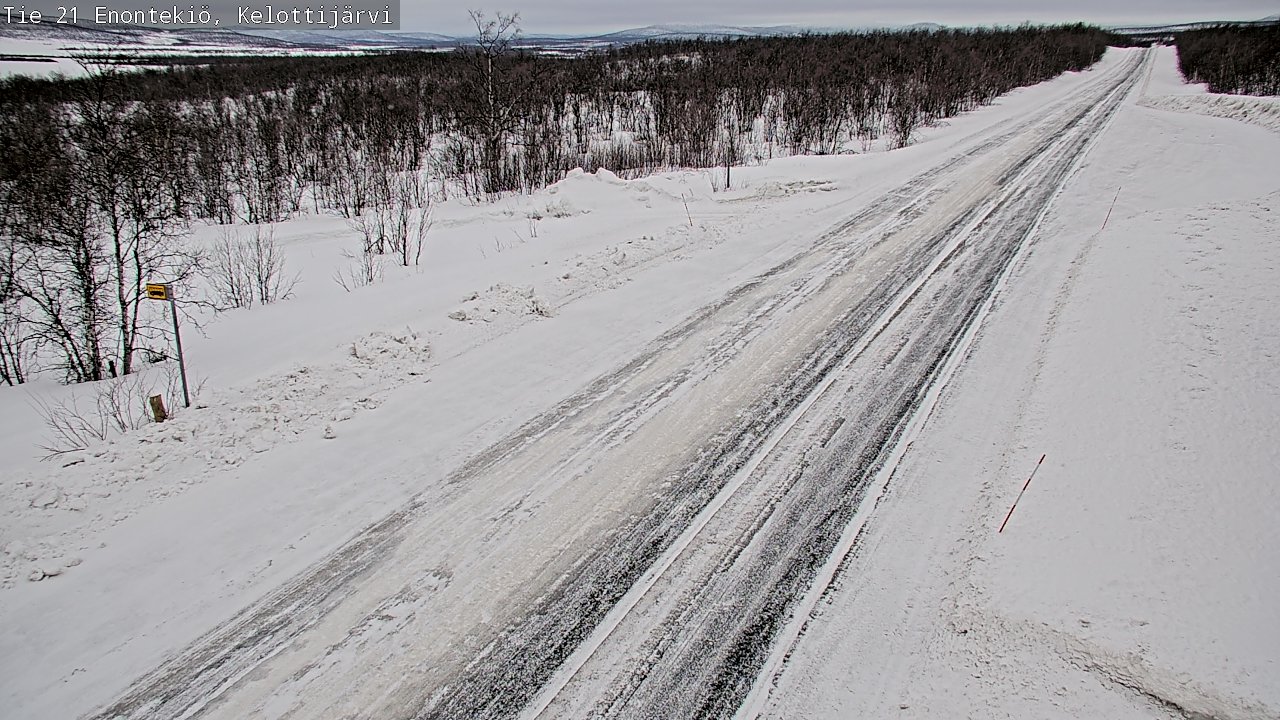 Kelikamerat Kuva Tie 21 Enontekiö, Kelottijärvi, Enontekiö, Lappi