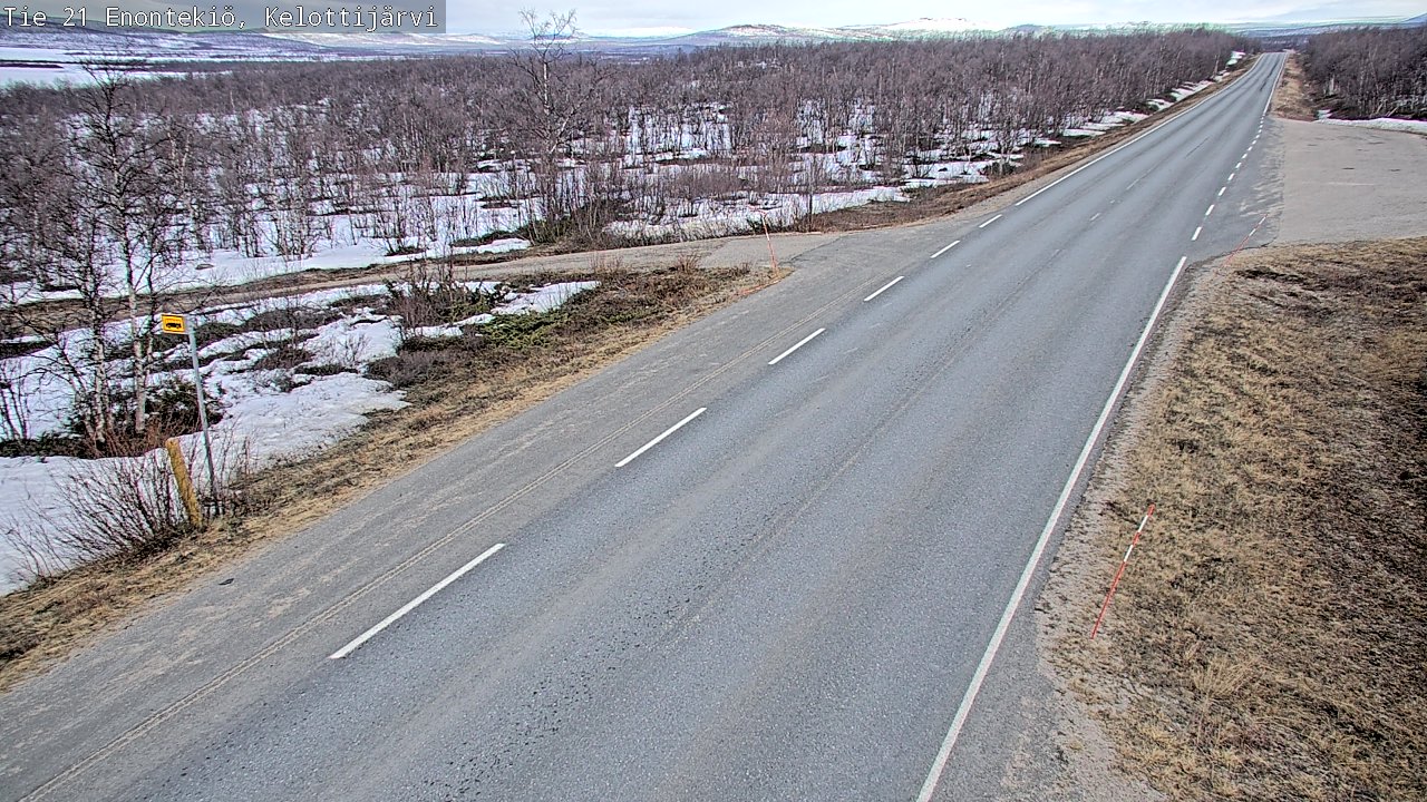 Kelikamerat Kuva Tie 21 Enontekiö, Kelottijärvi, Enontekiö, Lappi