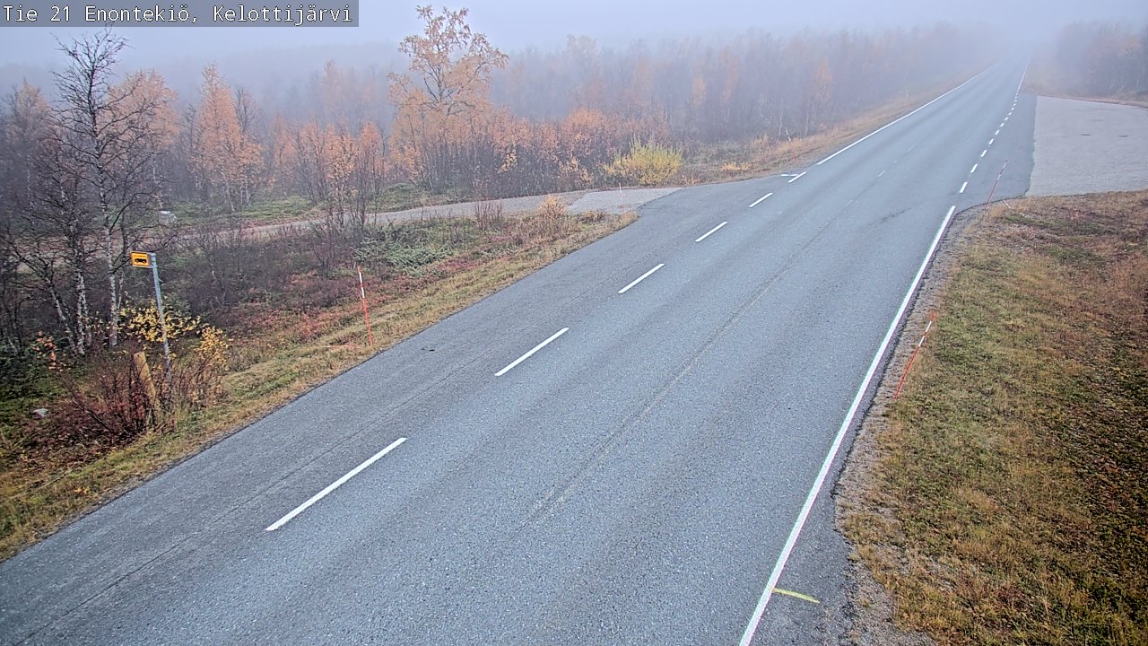 Kelikamerat Kuva Tie 21 Enontekiö, Kelottijärvi, Enontekiö, Lappi
