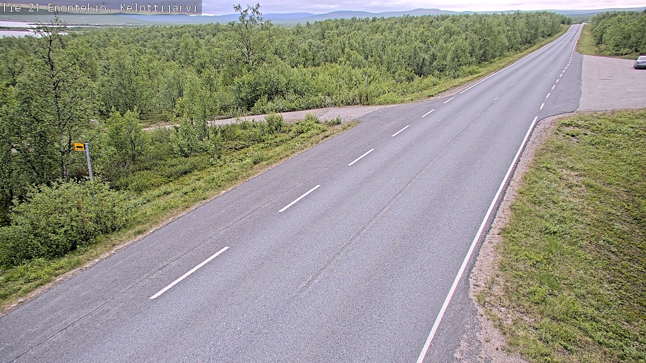 Kelikamerat Kuva Tie 21 Enontekiö, Kelottijärvi, Enontekiö, Lappi