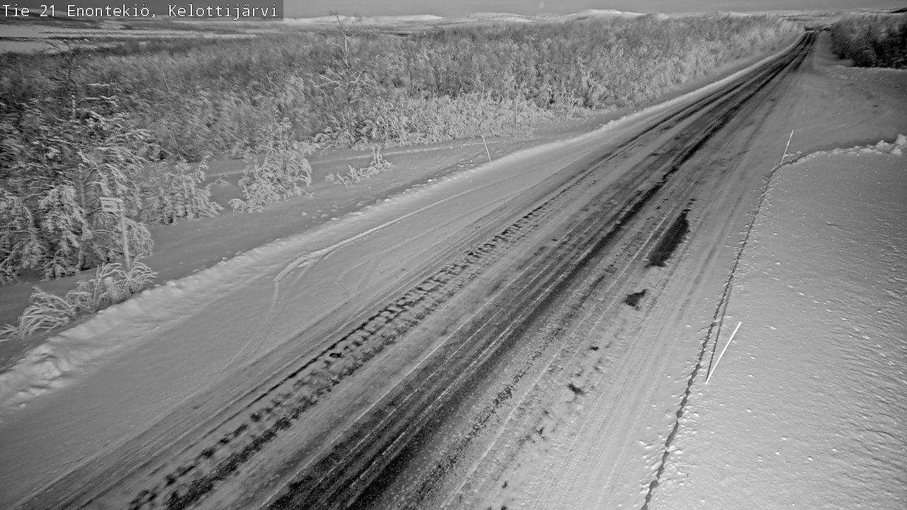 Kelikamerat Kuva Tie 21 Enontekiö, Kelottijärvi, Enontekiö, Lappi