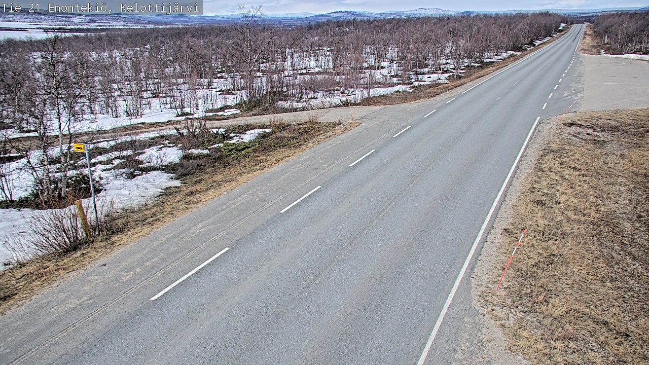 Kelikamerat Kuva Tie 21 Enontekiö, Kelottijärvi, Enontekiö, Lappi