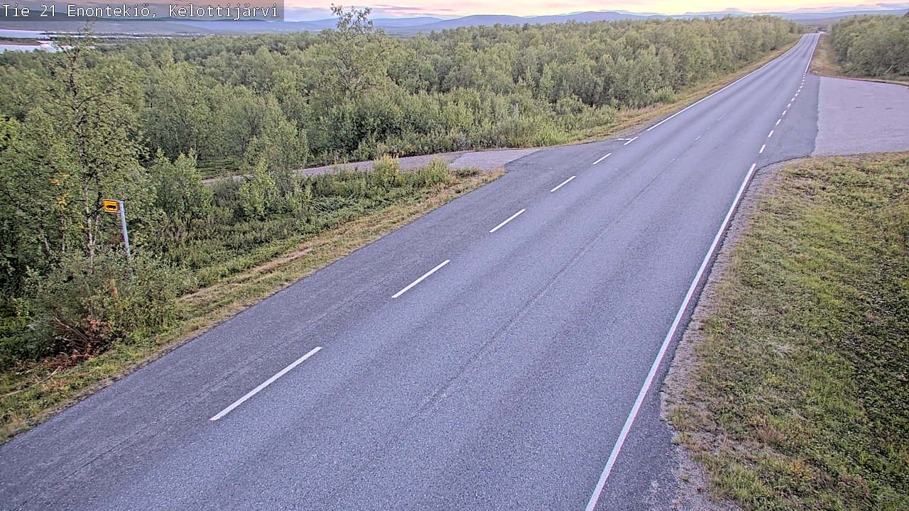 Kelikamerat Kuva Tie 21 Enontekiö, Kelottijärvi, Enontekiö, Lappi