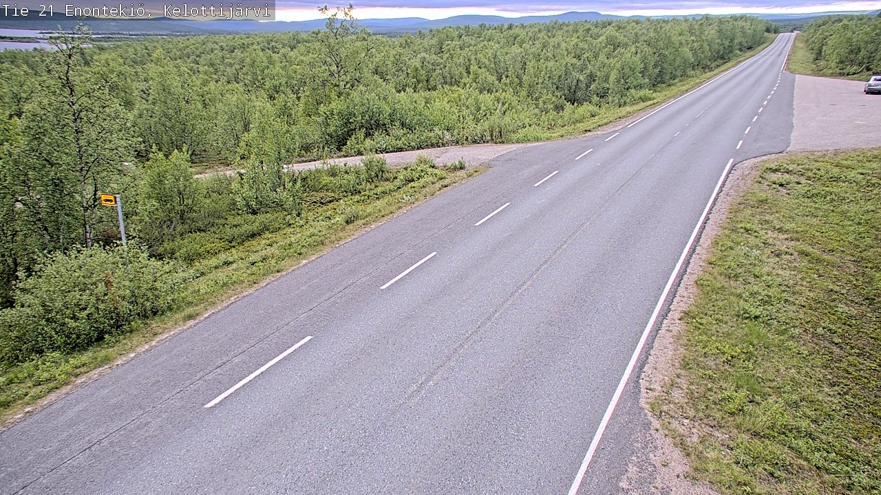 Kelikamerat Kuva Tie 21 Enontekiö, Kelottijärvi, Enontekiö, Lappi