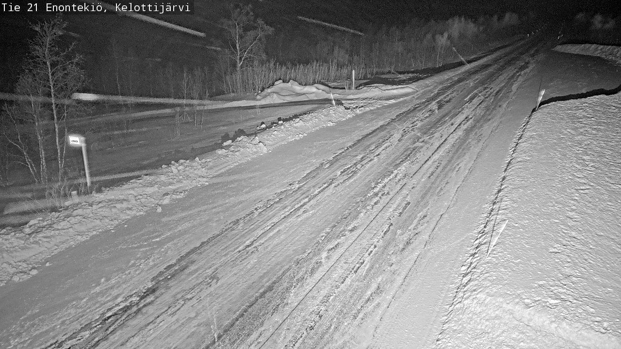 Kelikamerat Kuva Tie 21 Enontekiö, Kelottijärvi, Enontekiö, Lappi