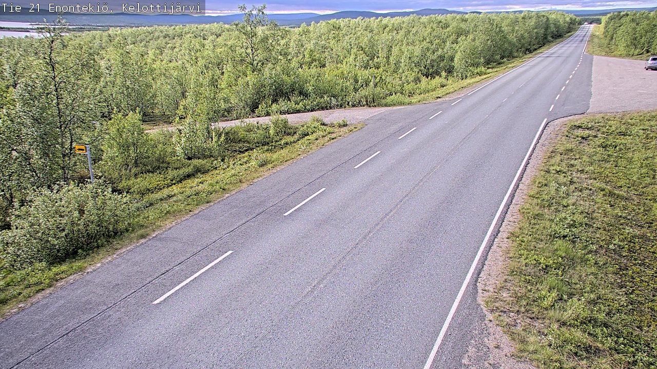 Kelikamerat Kuva Tie 21 Enontekiö, Kelottijärvi, Enontekiö, Lappi