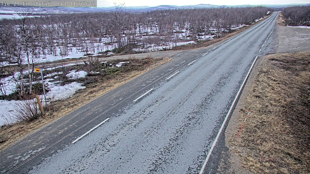 Kelikamerat Kuva Tie 21 Enontekiö, Kelottijärvi, Enontekiö, Lappi