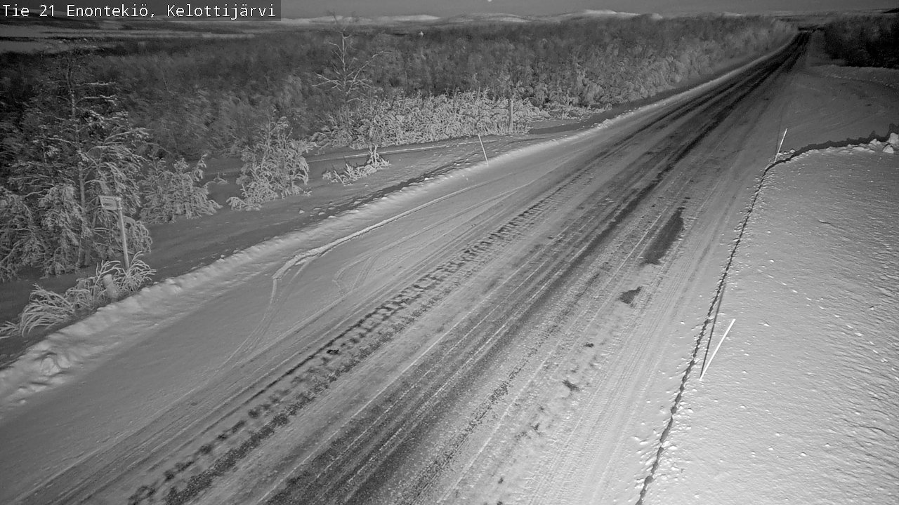 Kelikamerat Kuva Tie 21 Enontekiö, Kelottijärvi, Enontekiö, Lappi