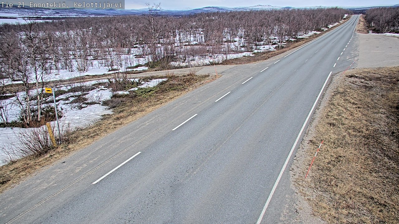 Kelikamerat Kuva Tie 21 Enontekiö, Kelottijärvi, Enontekiö, Lappi