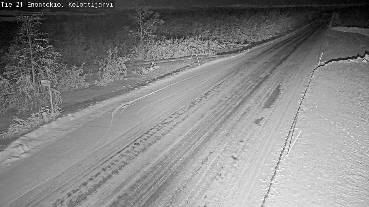 Kelikamerat Kuva Tie 21 Enontekiö, Kelottijärvi, Enontekiö, Lappi