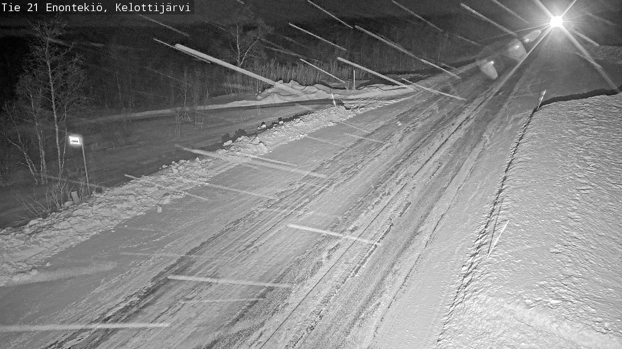 Kelikamerat Kuva Tie 21 Enontekiö, Kelottijärvi, Enontekiö, Lappi