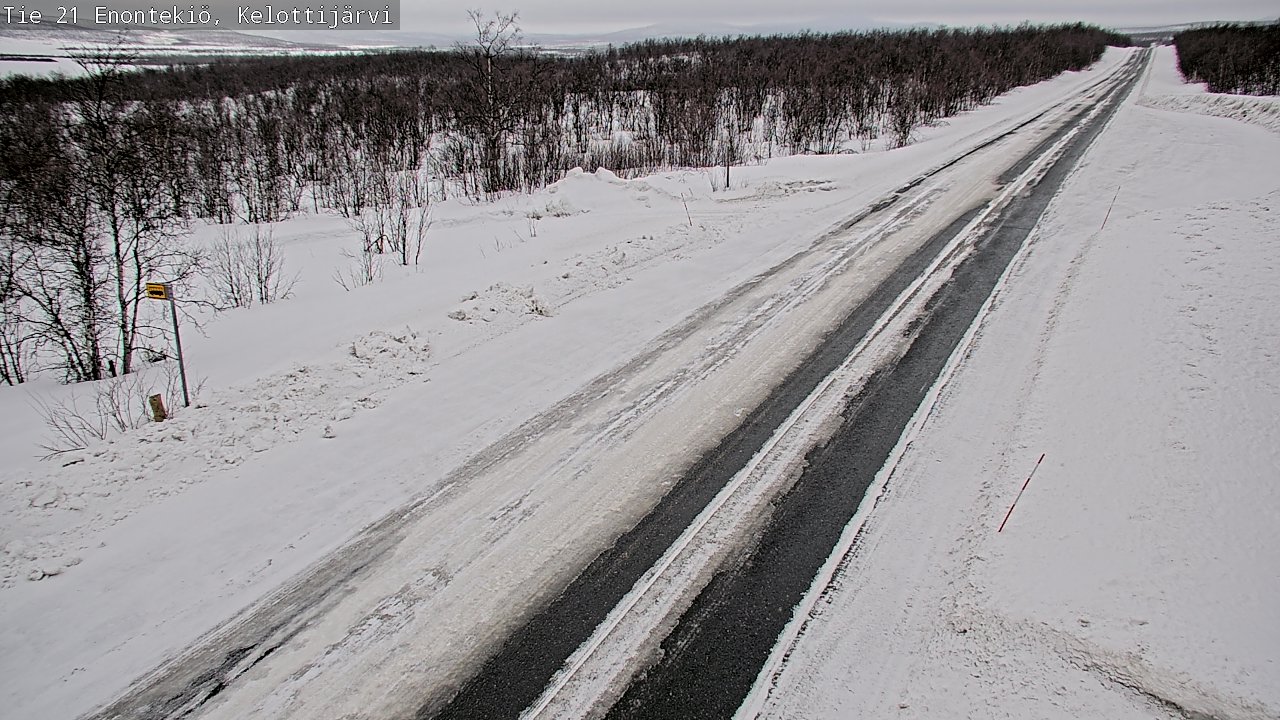 Kelikamerat Kuva Tie 21 Enontekiö, Kelottijärvi, Enontekiö, Lappi