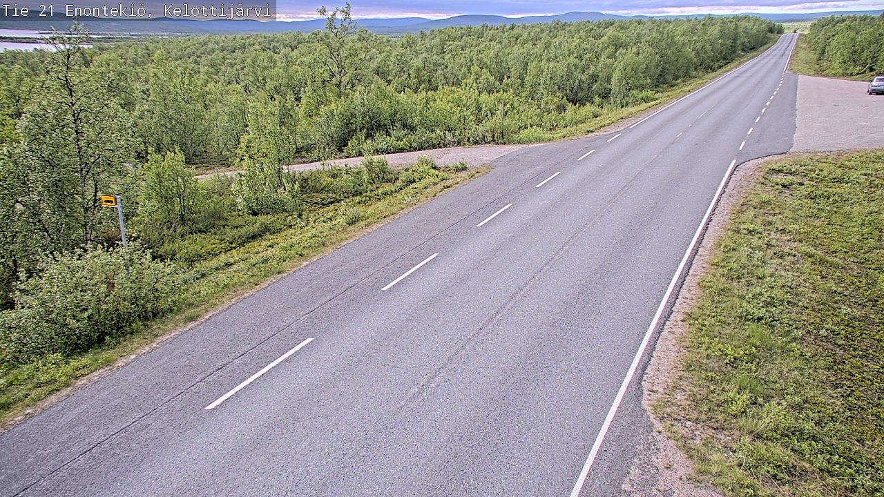 Kelikamerat Kuva Tie 21 Enontekiö, Kelottijärvi, Enontekiö, Lappi