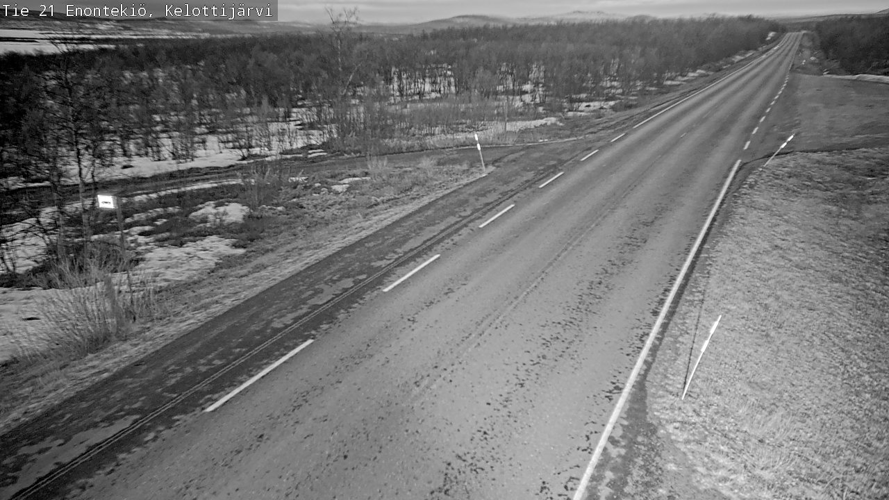 Kelikamerat Kuva Tie 21 Enontekiö, Kelottijärvi, Enontekiö, Lappi