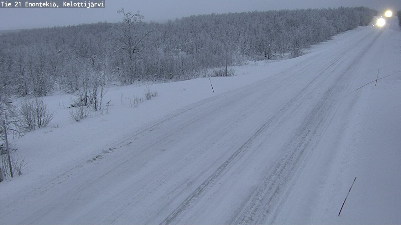 Kelikamerat Kuva Tie 21 Enontekiö, Kelottijärvi, Enontekiö, Lappi