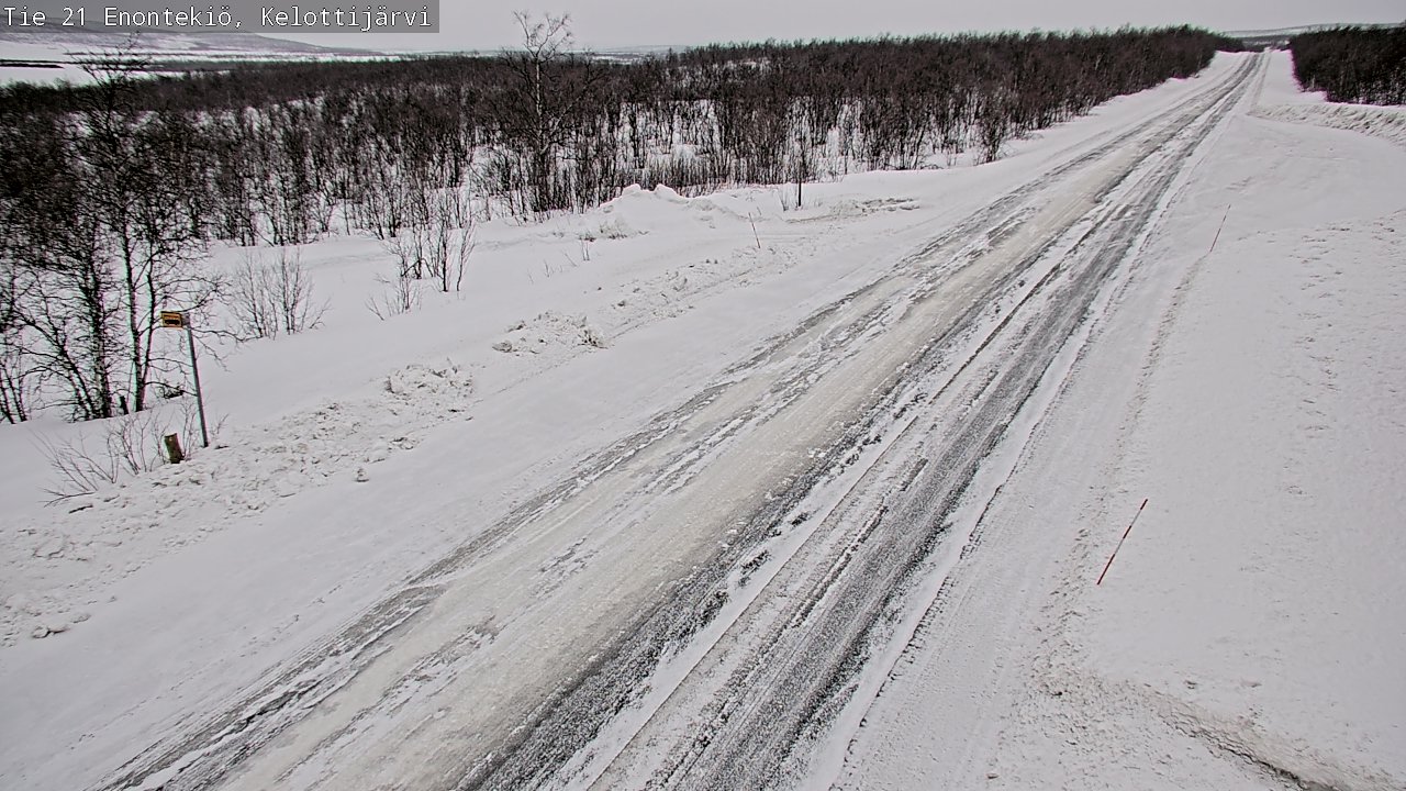 Kelikamerat Kuva Tie 21 Enontekiö, Kelottijärvi, Enontekiö, Lappi