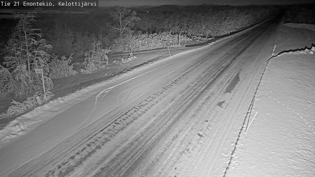 Kelikamerat Kuva Tie 21 Enontekiö, Kelottijärvi, Enontekiö, Lappi